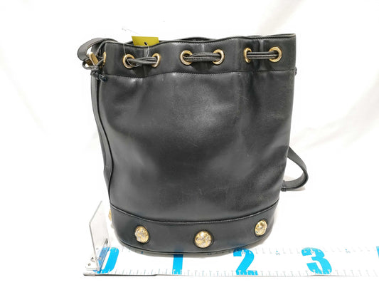 Salvatore Ferragamo Leather Bucket Shoulder Bag