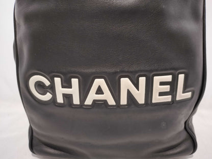CHANEL Lambskin Camellia Tote Bag Shoulder Bag