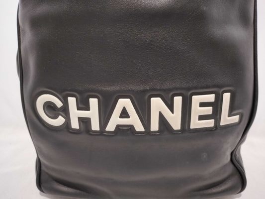 CHANEL Lambskin Camellia Tote Bag Shoulder Bag