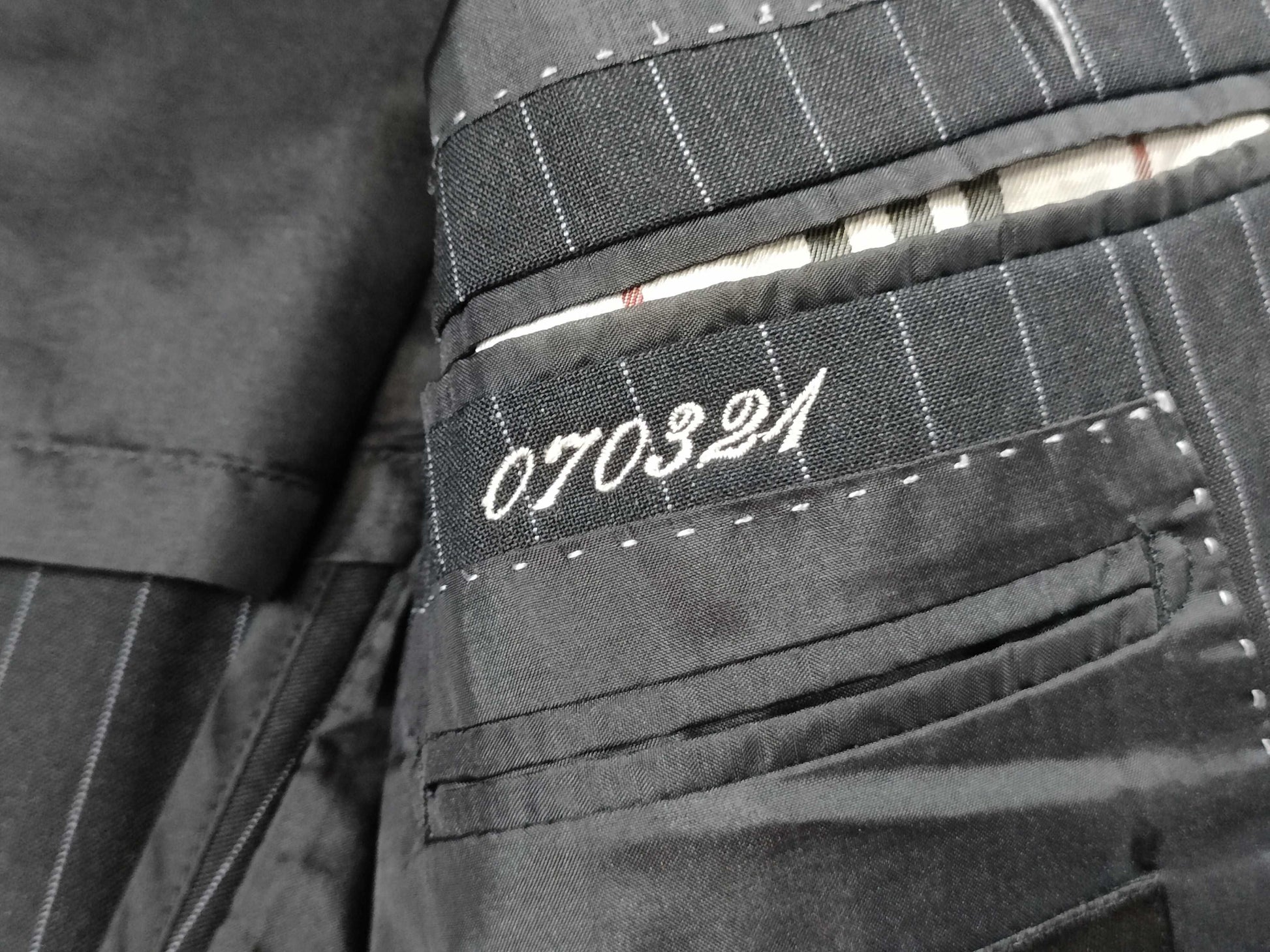 BURBERRY Black Label Jacket Suit Striped Jacket