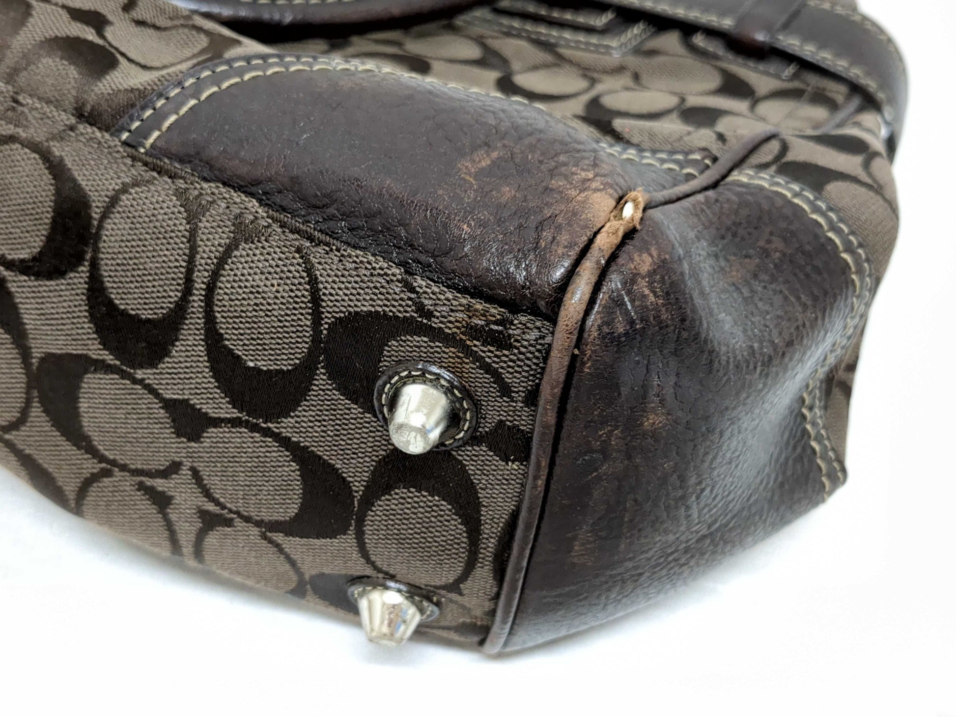 COACH Signature Kate Spade 3-Piece Set Tote Bag