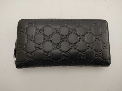 GUCCI Shima 307987 525040 Round Zip Wallet