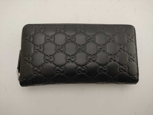GUCCI Shima 307987 525040 Round Zip Wallet