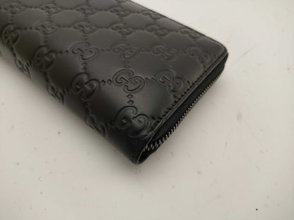 GUCCI Shima 307987 525040 Round Zip Wallet