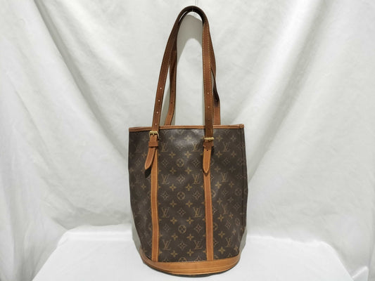 LOUIS VUITTON Monogram Bucket GM Tote Bag 