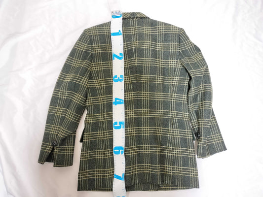 Dior Check Jacket Green Jacket