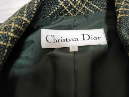 Dior Check Jacket Green Jacket