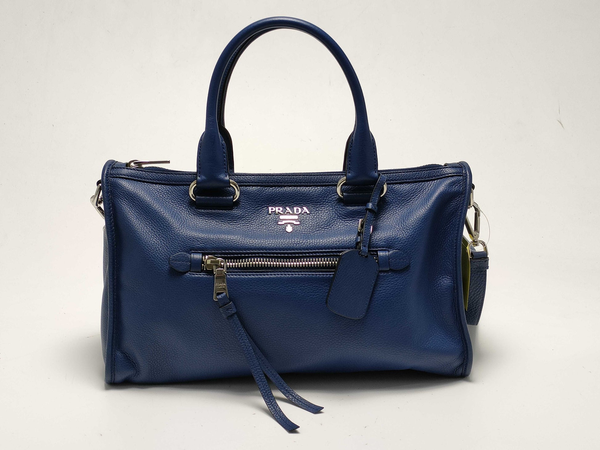 PRADA Vitello Dino 2-Way Handbag