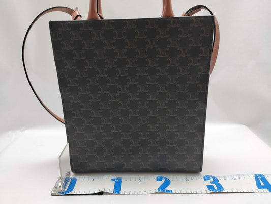 CELINE Vertical Cabas 2-Way Handbag Tote Bag