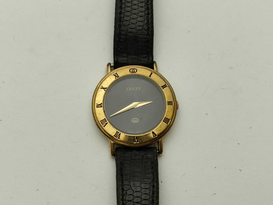 GUCCI 3000L Roman Bezel Women's Watch