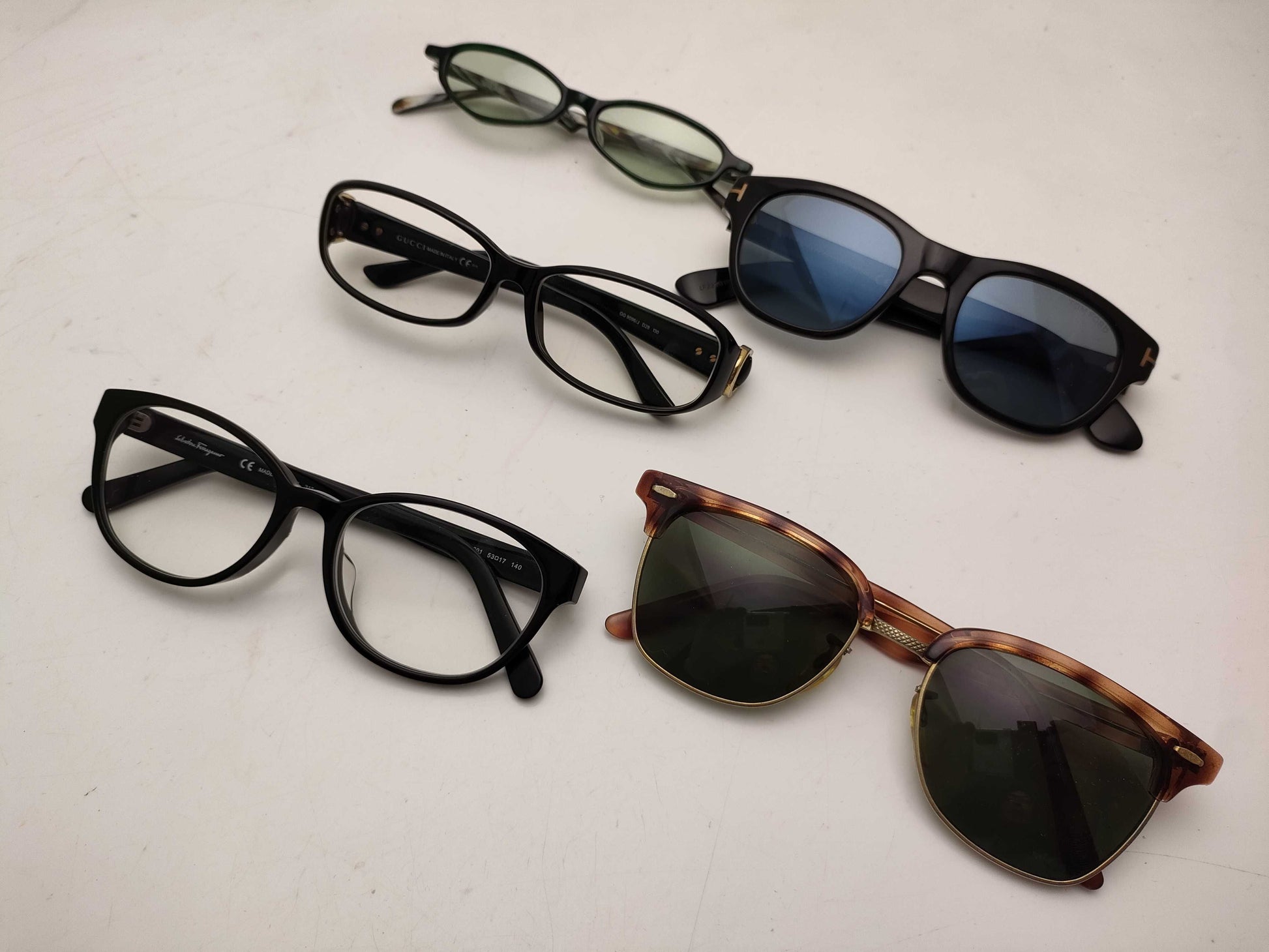  Tom Ford Tom Ford Gucci etc. 5-piece sunglasses and glasses