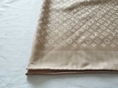 LOUIS VUITTON Monogram Large Stole Scarf