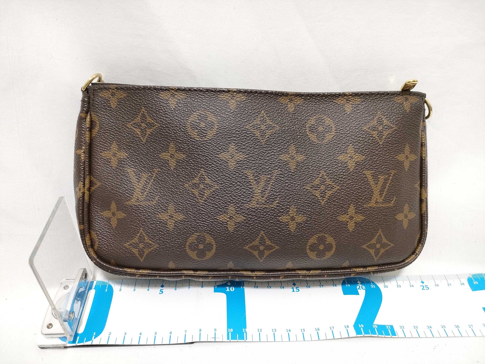 LOUIS VUITTON Monogram Multi Pochette Accessoires Rose Clair Pouch