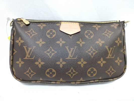 LOUIS VUITTON Monogram Multi Pochette Accessoires Rose Clair Pouch