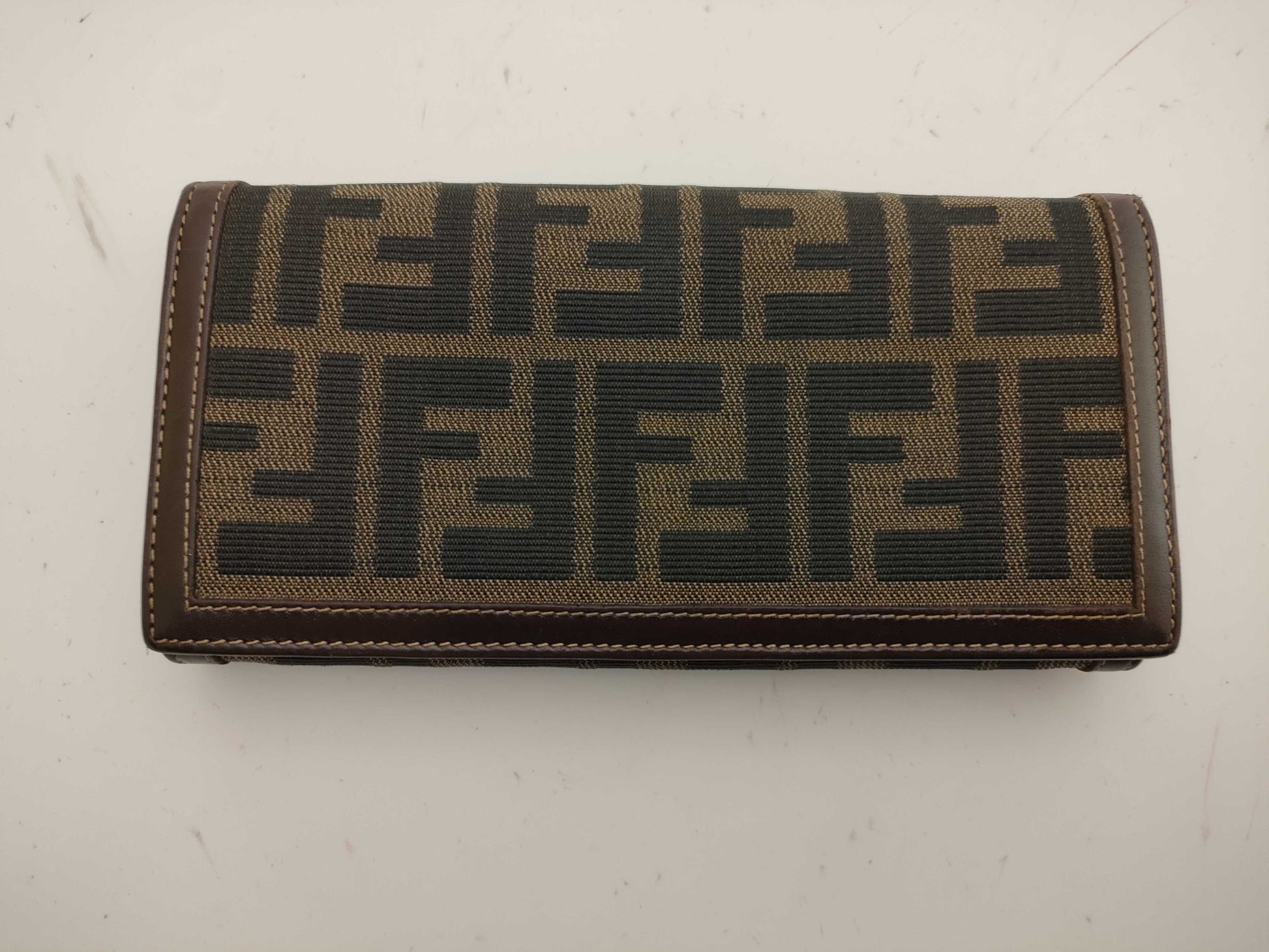 FENDI Zucca pattern long wallet