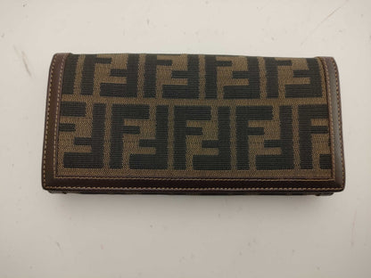 FENDI Zucca pattern long wallet