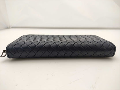 BOTTEGA VENETA Intrecciato Long Wallet with Zipper