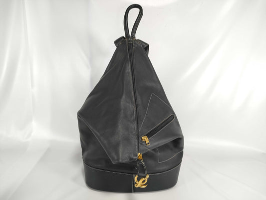 LOEWE Anton Sling Leather Backpack