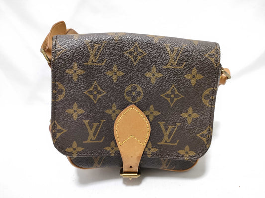 LOUIS VUITTON Monogram M51254 Mini Cartouchiere Shoulder Bag