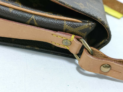 LOUIS VUITTON Monogram M51254 Mini Cartouchiere Shoulder Bag