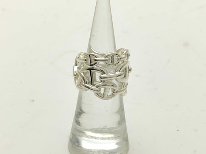HERMES Chaine d'Ancre Anchaîne GM Ag925 with box Ring