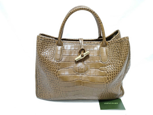 LONG CHAMP Embossed Handbag Handbag