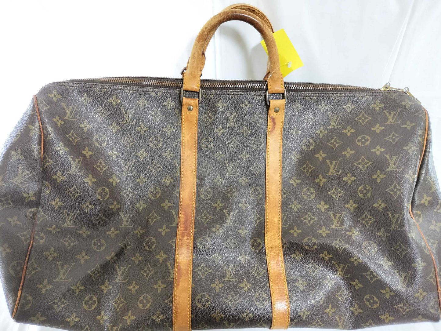 LOUIS VUITTON Monogram Keepall 60 Boston Bag