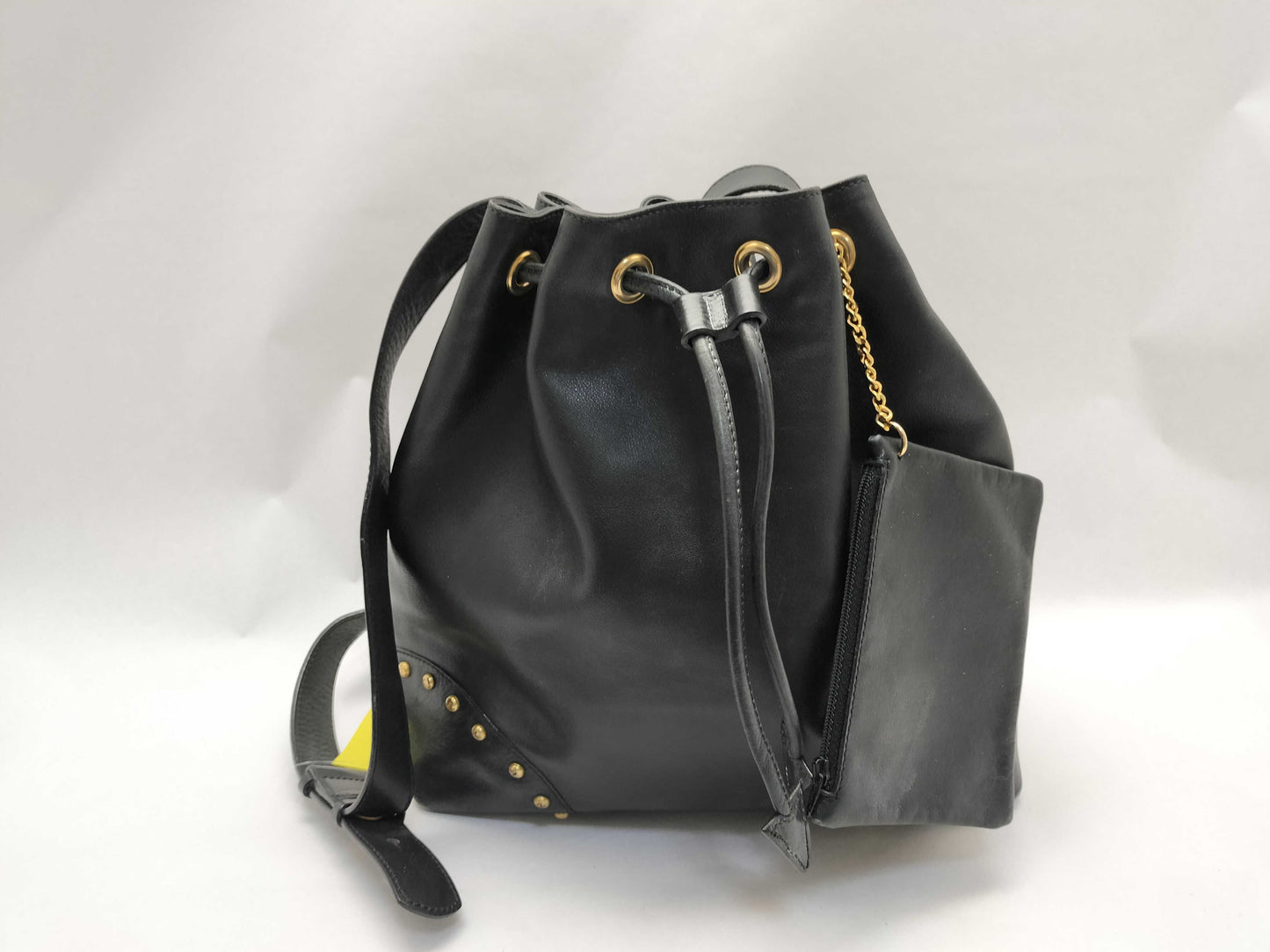 CELINE Bucket Black Shoulder Bag 