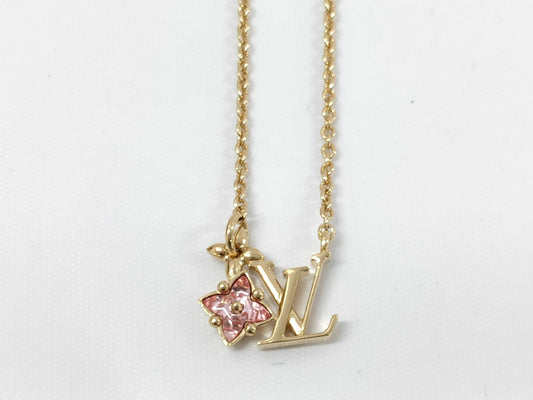 LOUIS VUITTON M00783 LE2244 Collier Lulugram Necklace Necklace