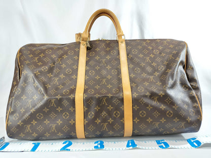 LOUIS VUITTON Monogram Keepall Bandouliere 60 M41412 Boston Bag