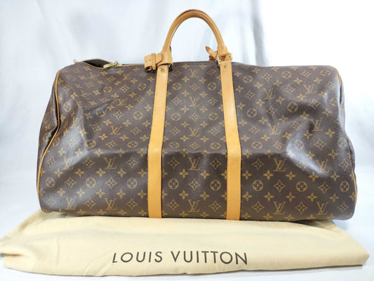 LOUIS VUITTON Monogram Keepall Bandouliere 60 M41412 Boston Bag