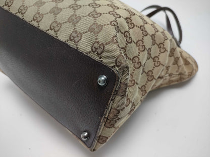 GUCCI GG Canvas Tote Bag