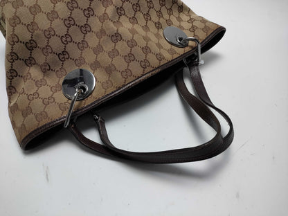 GUCCI GG Canvas Tote Bag