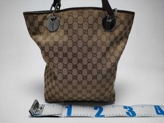 GUCCI GG Canvas Tote Bag