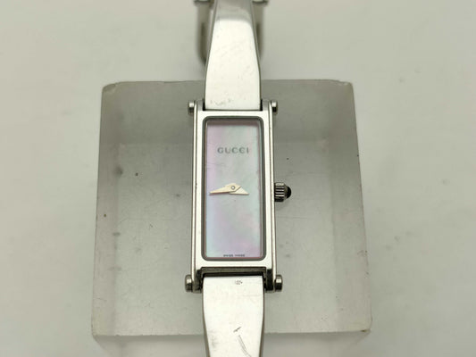 GUCCI 1500L Pink Shell Dial Women's Watch
