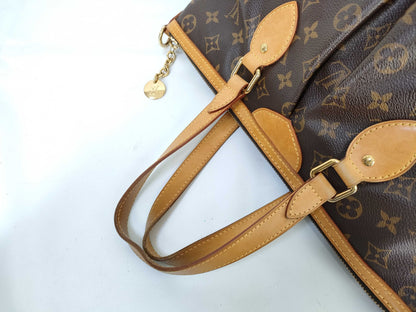 LOUIS VUITTON Monogram M40145 Palermo PM ST Handbag in Excellent Condition