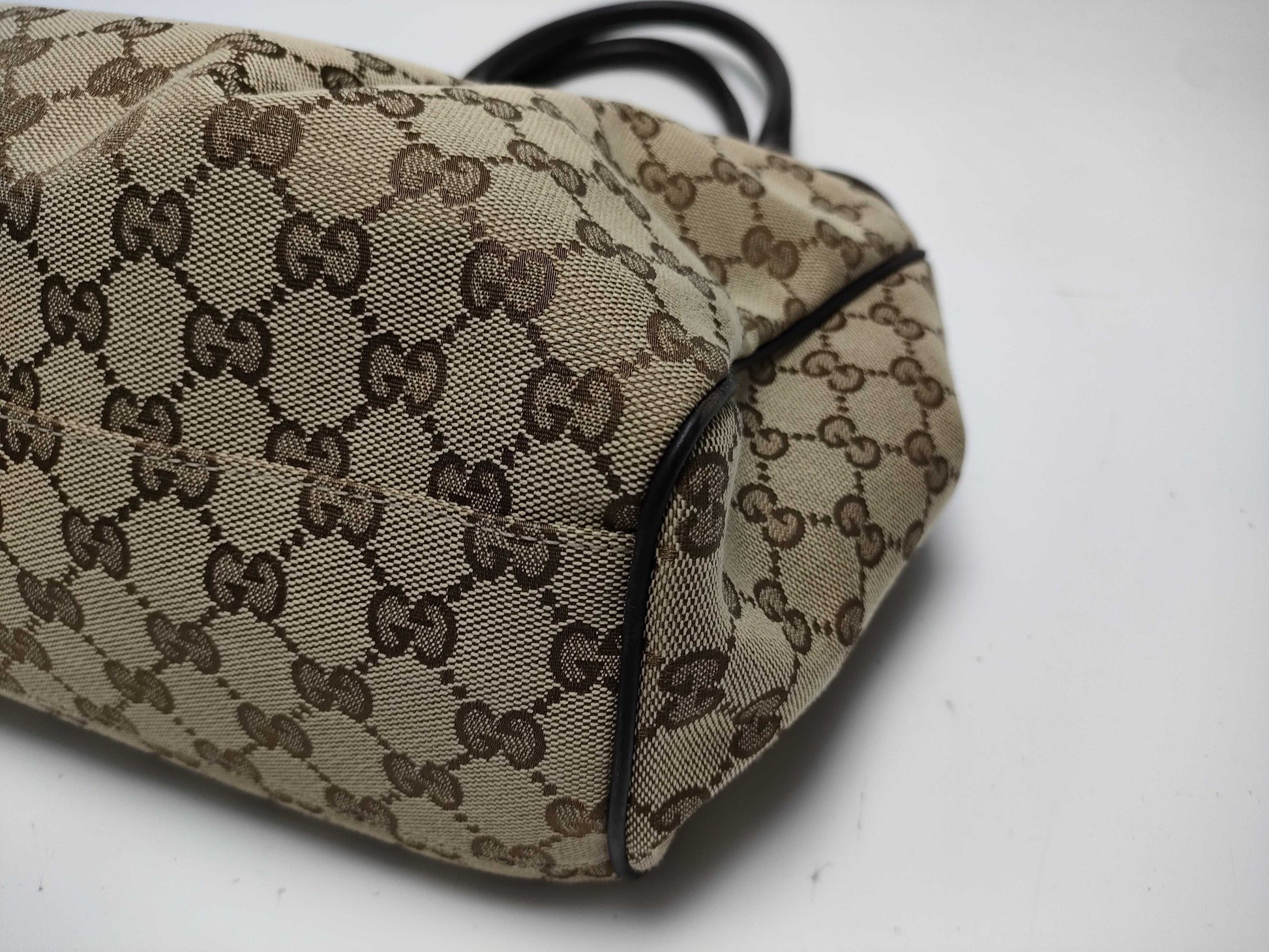 GUCCI GG Canvas Handbag 211944 Handbag