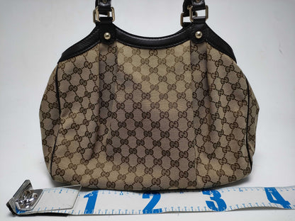 GUCCI GG Canvas Handbag 211944 Handbag