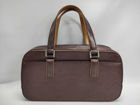 LOUIS VUITTON Monogram Matte Shelton Handbag