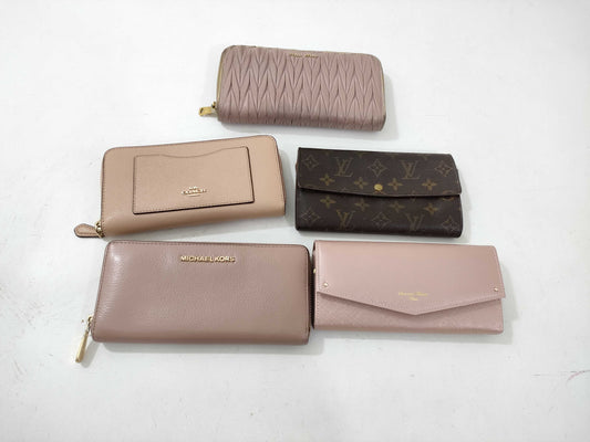 LOUIS VUITTON/Miu Miu/Coach/Michael Kors etc. Long Wallet Set