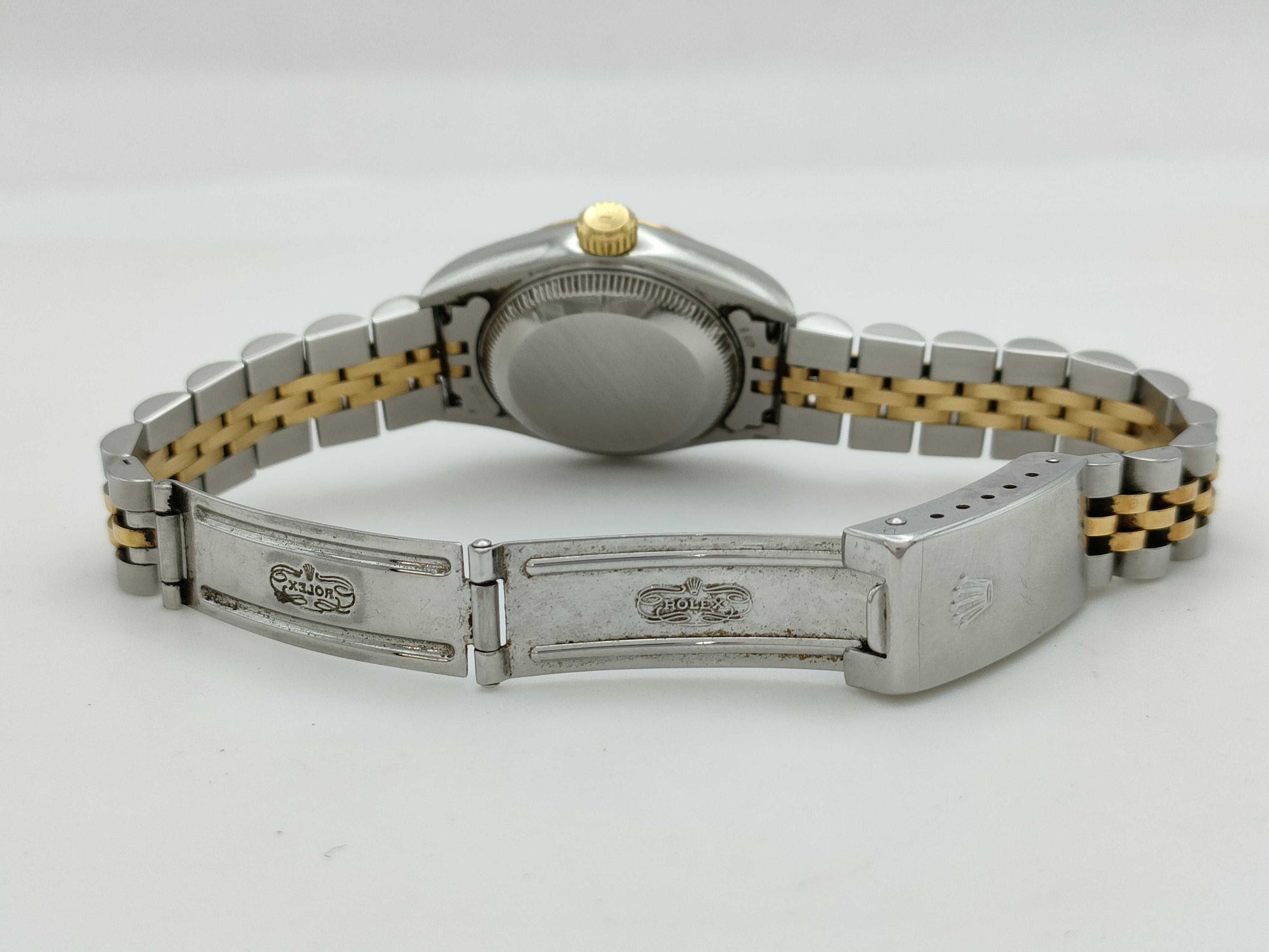ROLEX 79173G P645088 Champagne Dial Women's Watch