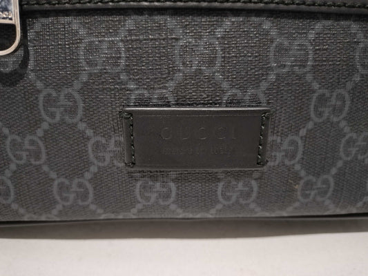 GUCCI GG Supreme Sherry Body Bag 474293 Waist Bag