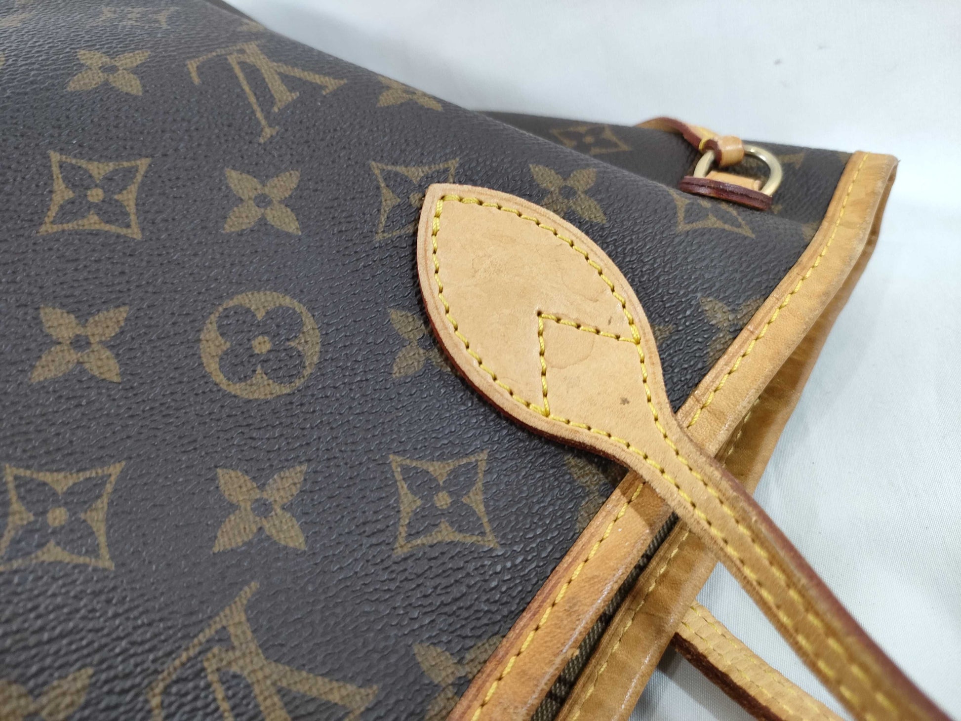 LOUIS VUITTON Monogram M40155 Neverfull PM Old Model Tote Bag