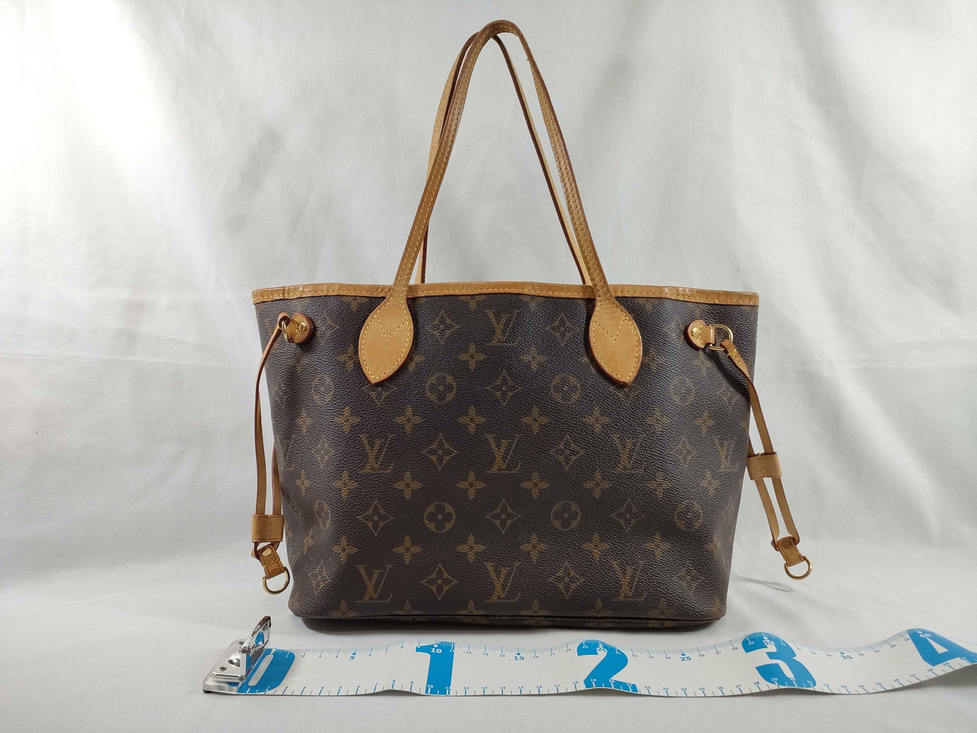 LOUIS VUITTON Monogram M40155 Neverfull PM Old Model Tote Bag