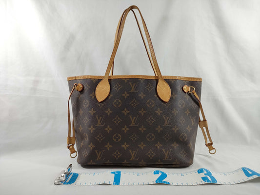 LOUIS VUITTON Monogram M40155 Neverfull PM Old Model Tote Bag