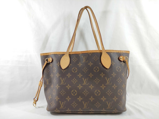 LOUIS VUITTON Monogram M40155 Neverfull PM Old Model Tote Bag