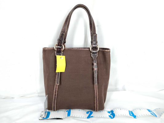 CELINE Canvas/Tote/Brown Tote Bag