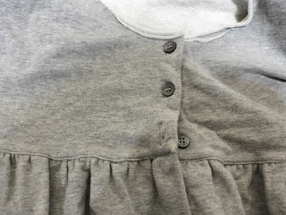 Miu Miu Gray Long Sleeve Top Tops