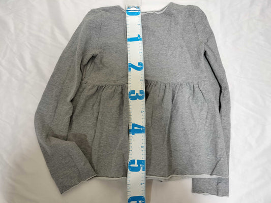 Miu Miu Gray Long Sleeve Top Tops