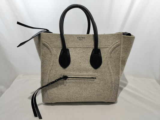 CELINE felt handbag